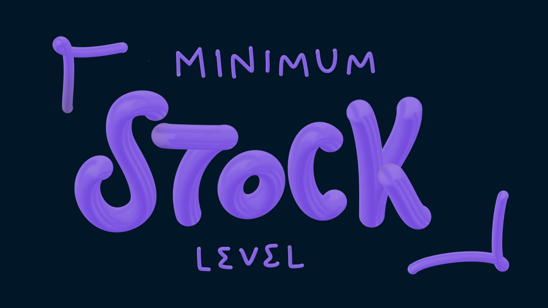 Minimum stock levels for strategies for success